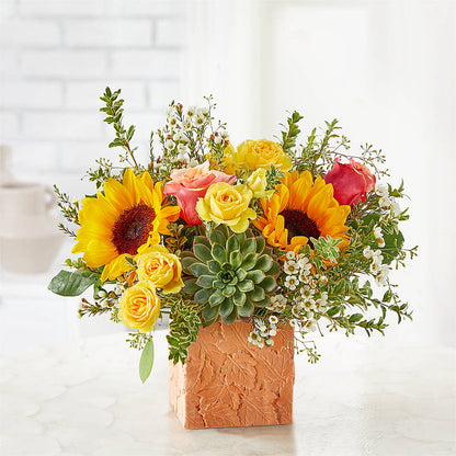 Sunflower Season Bouquet – VINE & IVY FLOWERS, Suffield CT