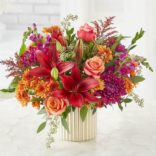 Burgundy Landscape Bouquet – VINE & IVY FLOWERS, Suffield CT