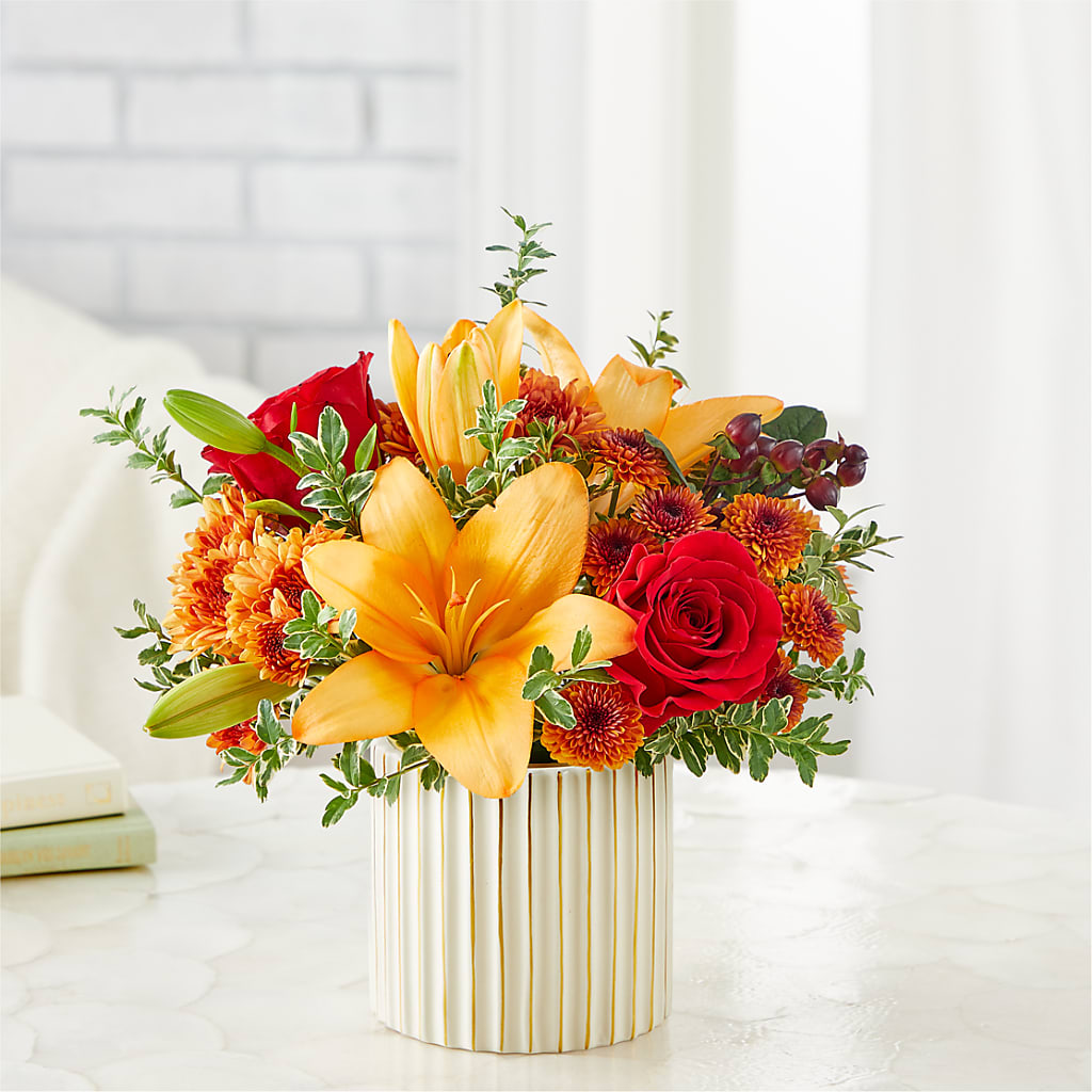 Scarlet Skies Bouquet – VINE & IVY FLOWERS, Suffield CT