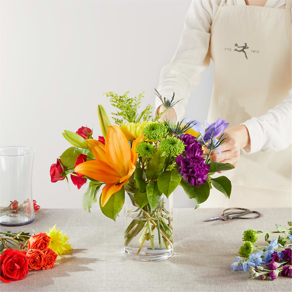Summer Spectra - A Florist Original – VINE & IVY FLOWERS, Suffield CT