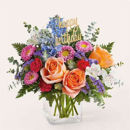 Birthday Bash Bouquet – VINE & IVY FLOWERS, Suffield CT