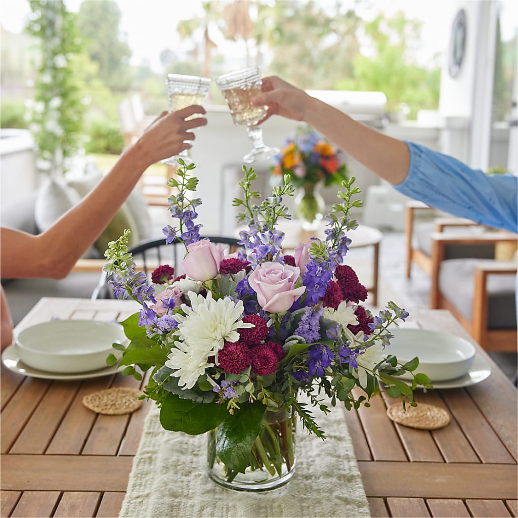 Violet Frost Bouquet – VINE & IVY FLOWERS, Suffield CT