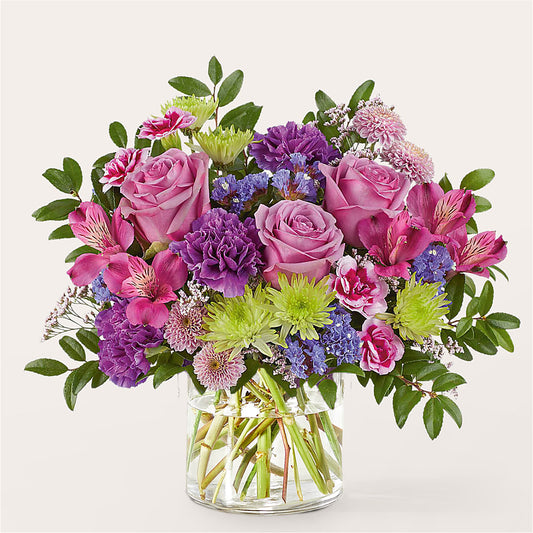 Glass Half Full Bouquet – VINE & IVY FLOWERS, Suffield CT