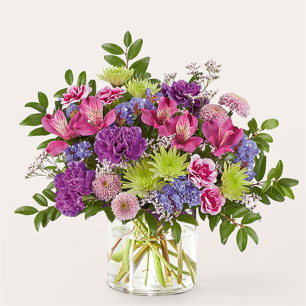 Glass Half Full Bouquet – VINE & IVY FLOWERS, Suffield CT