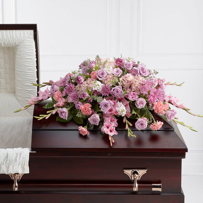 Immorata Casket Spray – VINE & IVY FLOWERS, Suffield CT