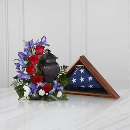 Patriotic Tribute Arrangement – VINE & IVY FLOWERS, Suffield CT