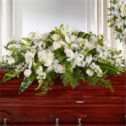 Abundance Casket Spray – VINE & IVY FLOWERS, Suffield CT