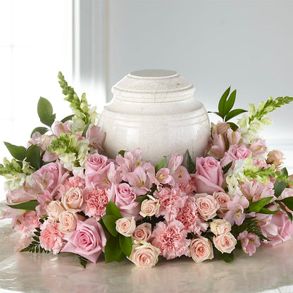 Blooms of Hope Cremation Adornment – VINE & IVY FLOWERS, Suffield CT