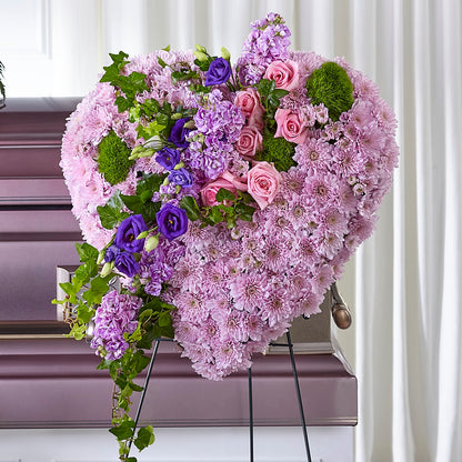 Treasured Love Standing Heart – VINE & IVY FLOWERS, Suffield CT