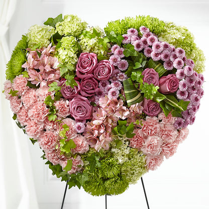 Heartwarming Standing Heart – VINE & IVY FLOWERS, Suffield CT