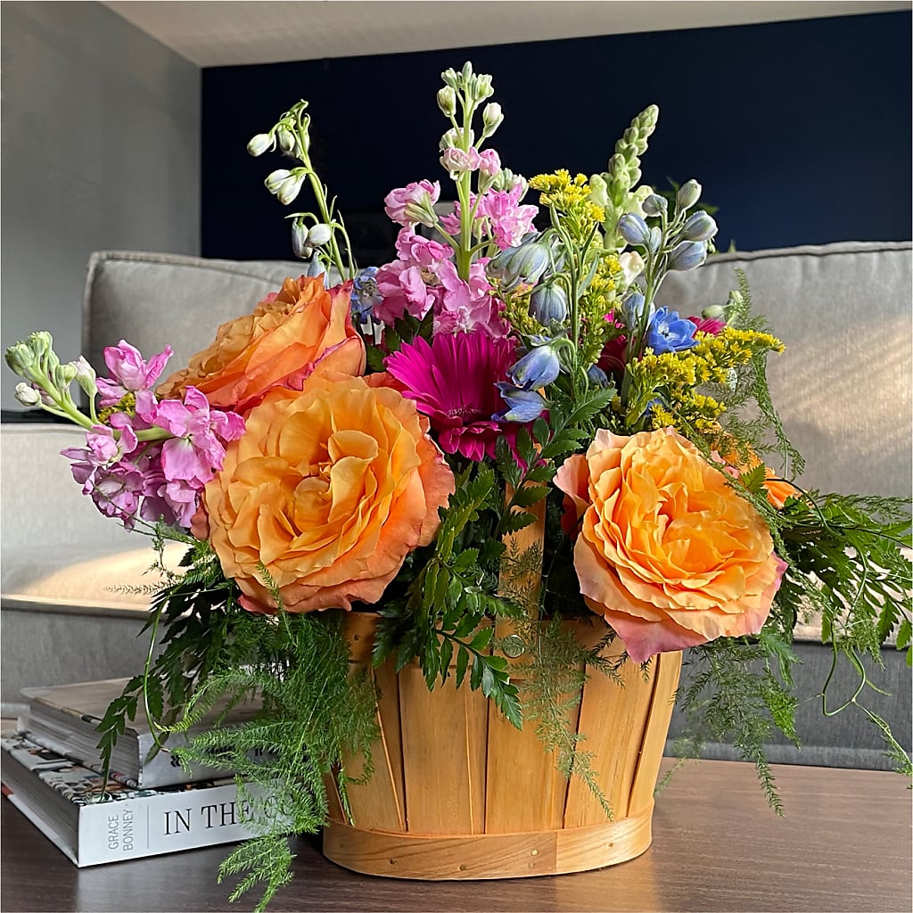 Garden of Life Basket – VINE & IVY FLOWERS, Suffield CT