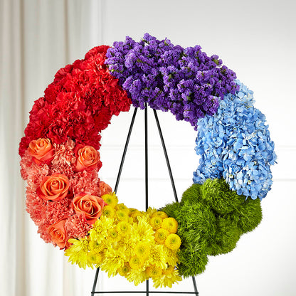 Circle of Love Wreath – VINE & IVY FLOWERS, Suffield CT
