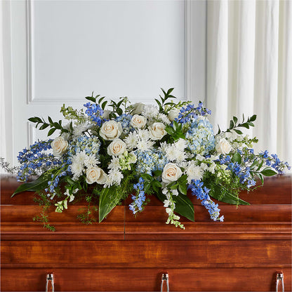 Timeless Essence Casket Spray – VINE & IVY FLOWERS, Suffield CT