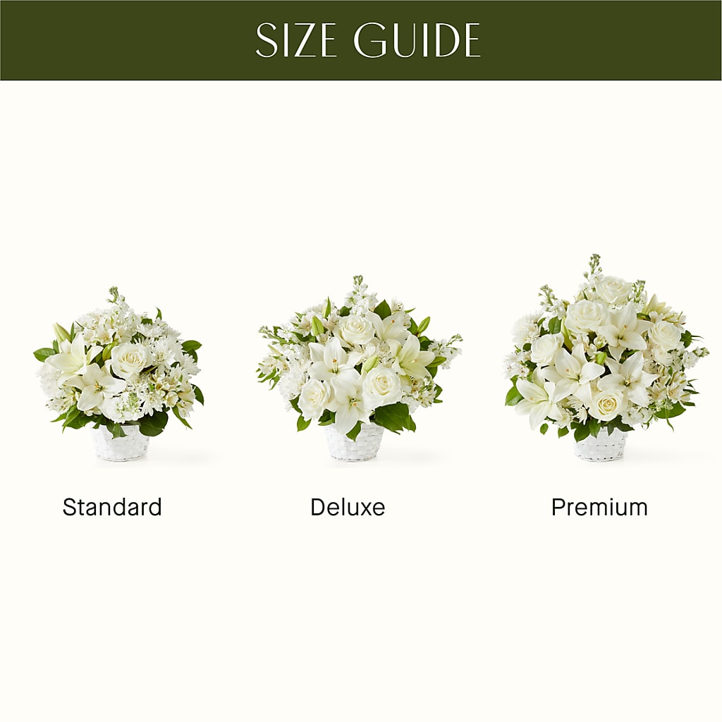 Peaceful Reflections Arrangement – VINE & IVY FLOWERS, Suffield CT