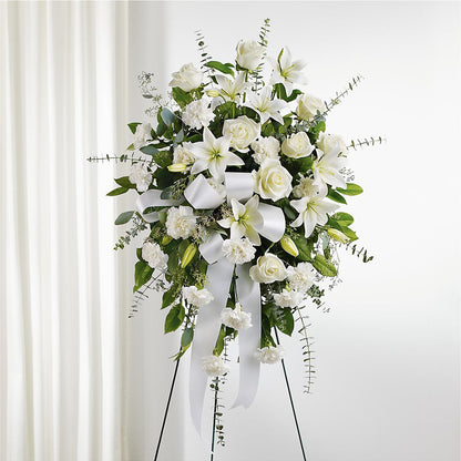 With Care Standing Spray – VINE & IVY FLOWERS, Suffield CT