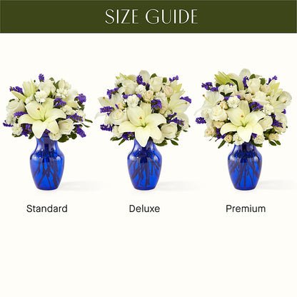Sapphire Rush Bouquet – VINE & IVY FLOWERS, Suffield CT