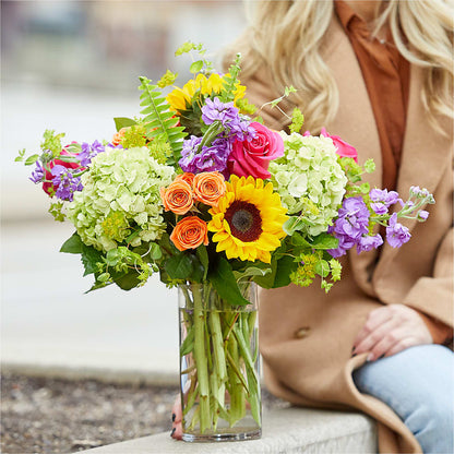 Vibrant Greetings Bouquet – VINE & IVY FLOWERS, Suffield CT