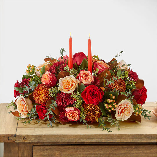 Gather Near Centerpiece – VINE & IVY FLOWERS, Suffield CT