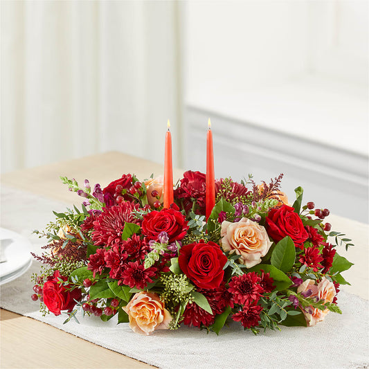 Most Thankful Centerpiece – VINE & IVY FLOWERS, Suffield CT