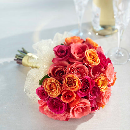 Sweet Roses Bouquet – VINE & IVY FLOWERS, Suffield CT