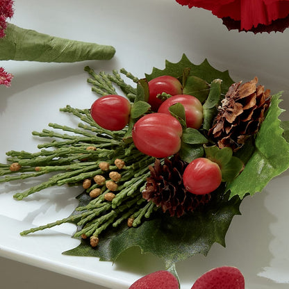 Red Berry Boutonniere – VINE & IVY FLOWERS, Suffield CT